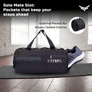 Xtrim Duffle Bags, Gym Bags for Men and Women, Mini Sports Bag, Kit Bag, Small Travel Bag for Men