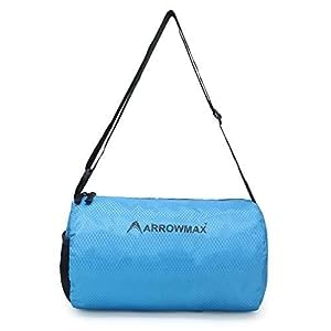 Arrowmax Gym Bag Travel Bag for Men Women Boys Girls Sports Duffle Swimming Bag (Blue)