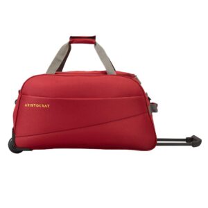 Aristocrat Polyester 52 cms Red Travel Duffle