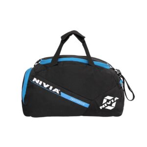 Nivia Sportspace-2.0 / Polyester Duffle Bag for Men & Women/Gym Bags with Adjustable Shoulder Strap/Fitness Bag