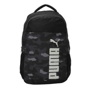 PUMA 0 Ltrs Black-Camo AOP School Backpack (7735101) (Medium Size)