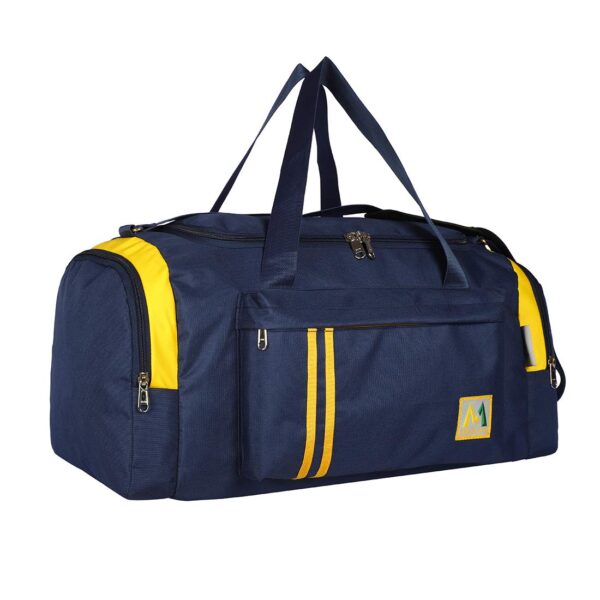 M Medler Apricate 40 Liters Nylon 55cms Cabin Size Waterproof Travel Duffle Bag- NAVYBLUE