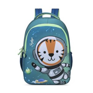 Skybags SNUGGLE 04 SCHOOL BACKPACK GREEN BLUE