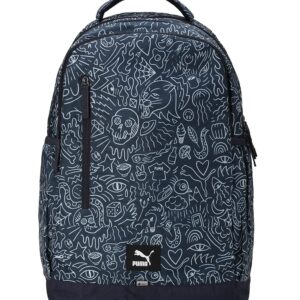 Puma Unisex-Adult AOP Backpack IND, Intense Blue-Nimbus Cloud-AOP (7854302)