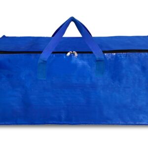 Shalimar Large Capacity Travel Clothing Bag/Storage Bag/Move-In Bags/Duffel Bag-Strong,Durable,Foldable And Water Resistant(Pack Of 1)-Blue(72.4L X 34.3W X 34.3H),Plastic