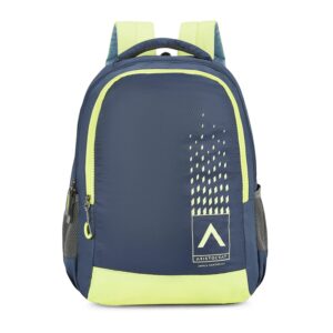 Aristocrat 27 Litres Solid Pattern Alps Backpack (Navy Blue, Medium)