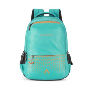 Aristocrat 30 Litres Solid Pattern Bean Backpack (Teal, Medium)