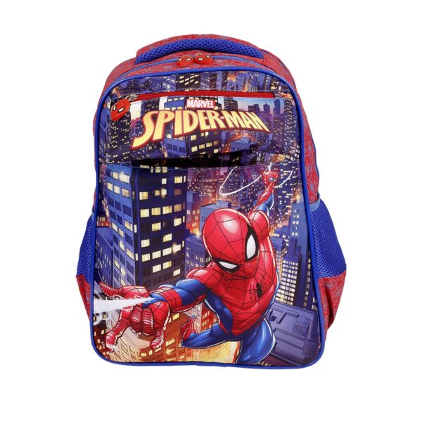 Disney School Bags for Boys|Spiderman Bag|Inbuilt Pencil Pouch|Water Resistant Bags for Kids|Marvel Bags|School Bag for Kids|16 inch Bag|30L Bag|Tuition Bag|Travel Bag|Picnic Bag|Gift for Boys