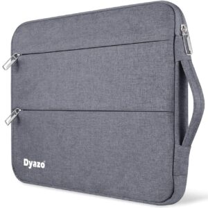 Dyazo Water Resistant Laptop Sleeve with Handle Compatible for 15 Inch to 15.6″ Inches laptops & Notebooks – Grey