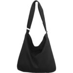 Lify Women's Retro Large Size Canvas Shoulder Bag Hobo Crossbody Handbag Casual Tote - 1 Piece