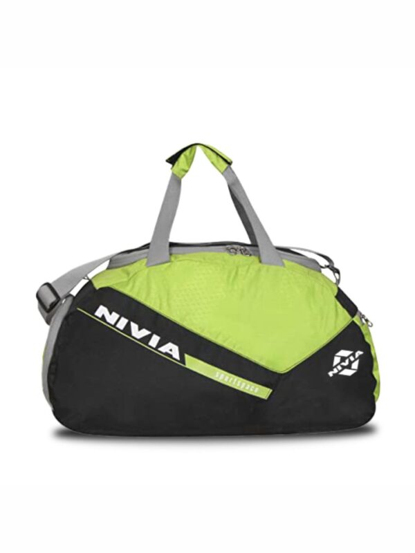 Nivia Sportspace-2.0 / Polyester Duffle Bag for Men & Women/Gym Bags with Adjustable Shoulder Strap/Fitness Bag