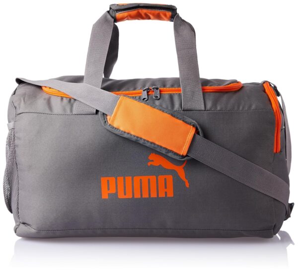 Puma Polyester Unisex-Adult Basic Duffle Bag, Mat Grey (9101301), 24 cm