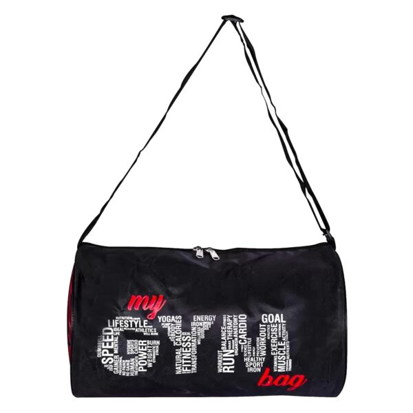 SPOKID Polyester Sports Gym Bag for Men & Women (RED)