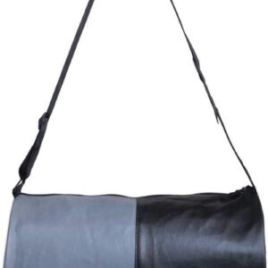 Sector z Faux Leather 40 Cms Duffle Bag(30_ Grey)