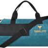 Tabelito Polyester Fitgrip Sports Duffle Gym Bag 30 Litre Water-Resistant Adjustable Shoulder Strap Travel Bags for Men & Women (Aqua Blue)