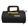 PROGUE Polyester Water-Resistant Gym Bag With Separate Shoe Compartment, Travel Duffle Bag, Sports Duffle for Men & Women, Shoulder Bag, Fitness Bag, Yoga Bag, Double Side Zipper Pocket-(BLACK YELLOW)