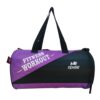 TENSE Gym Bag Polyester/Unisex Workout Gym Bags/Shoulder Bag for Men & Women with Separate Shoe Compartment/Carry Gym Accessories/Fitness Bag/Sports & Travel Bag/Sports Kit (Purple)