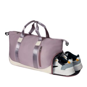 FURN ASPIRE cotton blend 22 Cms Gym Bag(Cross Body Gym Bag-V_Pink)