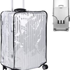 Handcuffs Transparent Luggage Trolley Protective Covers PVC Waterproof Travel Bag Suitcase Cover