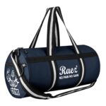 Reaz MART RAEZ Gym Bag for Boys/Girls 40cms Duffle/Shoulder/Gym Bag for Men & Women with Separate Shoe Compartment (Navy Blue)