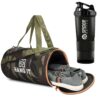 Hang It Gym Bag Combo for Men ll Gym Bag, Bottle ll Gym kit for Men ll Gym Bag with Shoe Compartment Gym & Fitness Kit