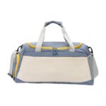 CALANDIS™ Sports Gym Bag Large Capacity Travel Duffle Bag for Travel Exercise Swimming Beige Blue | Gym Bags | Fitness, Running Yoga