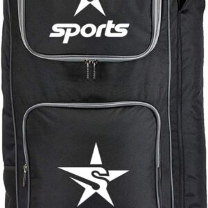 DEV Star House Cricket Kit Bag Sports Latest 2021 (XL, Black-Grey)