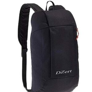 DZert 1 Day Hiking Backpack for Boys/Girl (10L) (Black)