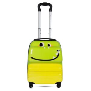 Polo Class Kids 18 inch Trolley Bag -Green & Yellow