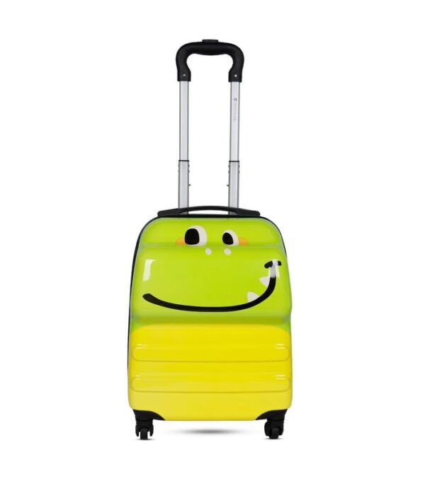 Polo Class Kids 18 inch Trolley Bag -Green & Yellow