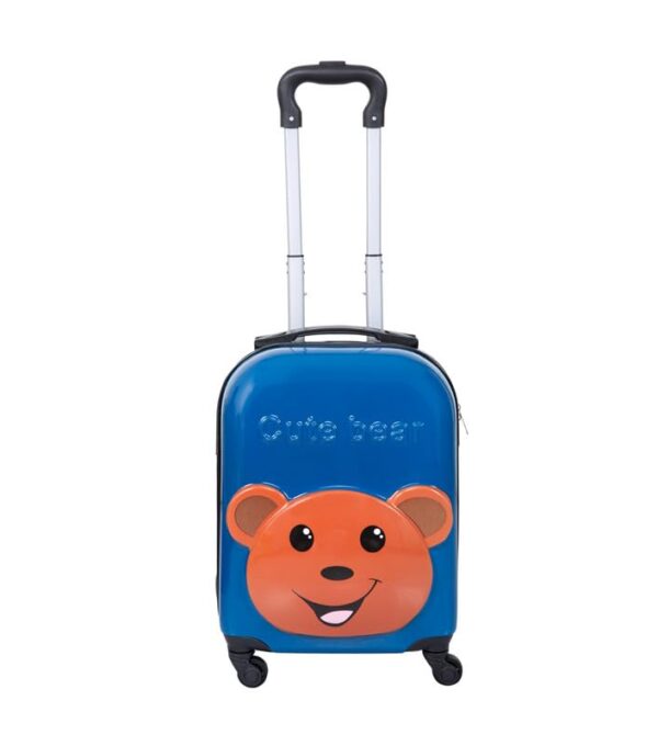 Polo Class Zoo Bear Hard-Sided Polycarbonate Kids Trolley Bag -18 Inches