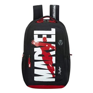 Skybags MARVEL IRON MAN BLACK SCHOOL BACKPACK 35L