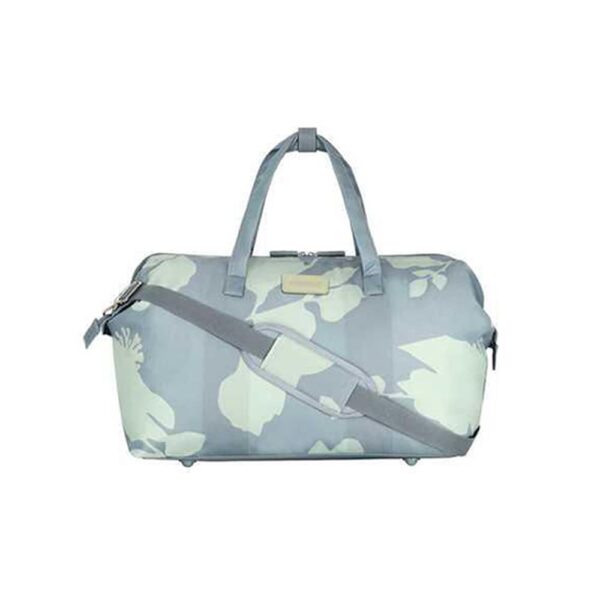 American Tourister Bloom Polyester 45 Cm Duffle Bag (Grey, Size_45), 22.86 Centimeters