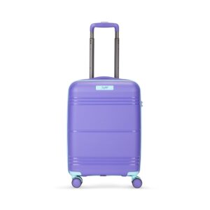 Skybags Paratrip Cabin Hard Luggage (55 cm) | Polypropylene Luggage Trolley with 8 Spinner Wheels| Purple Oppulence | Unisex