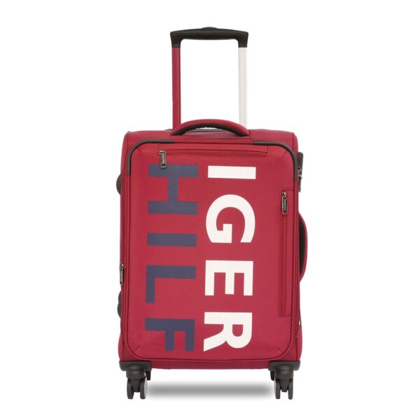 Tommy Hilfiger Miller Unisex Ribstop Polyester Fabric Soft Luggage