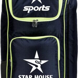 Star House Black Cricket Kit Bag Sports Bag SH-HGP for Cricketer XL