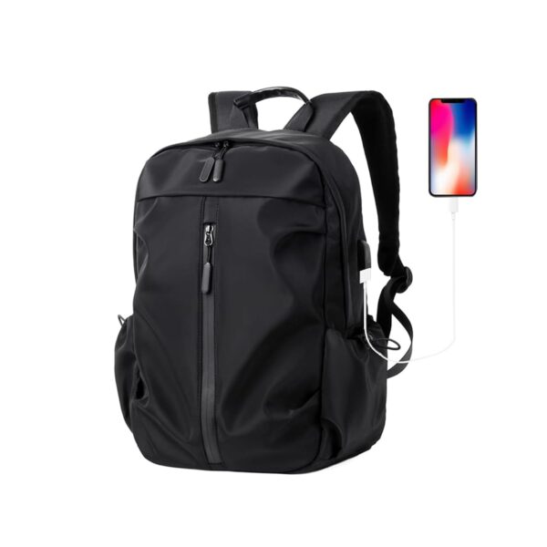 Preptep Water Resistant Lightweight Backpack Casual Travel Hiking Backpack Daypack Durable with USB Charging Port