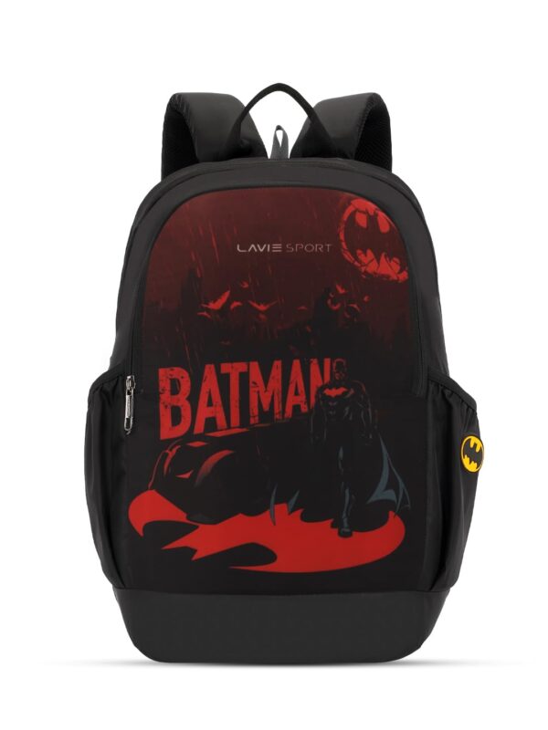 Lavie Sport 47cm Batman Crusader 33 litres Casual Laptop Backpack for Men/Women & Boys/Girls (Black)