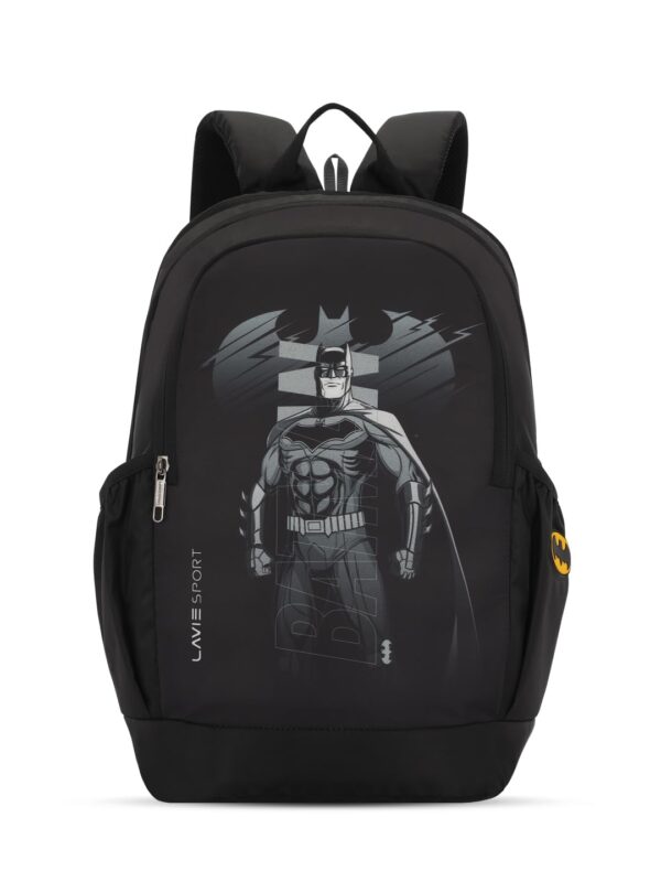 Lavie Sport 47cm Batman Vigilante 33 Llitres Casual Laptop Backpack for Men/Women & Boys/Girls (Black)