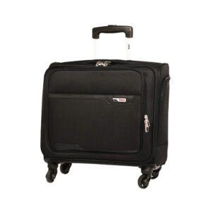 VIP Nylon Hard 46 cms Luggage (STTERLP46BLK_Black)