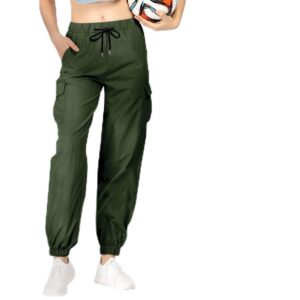 Floreos Women’s Relaxed Fit Cargo Joggers