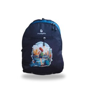 Pushplila Sydney Casual Backpack 35L, 2 Main Compartments, Bottle Pocket, Front Pocket, Padded Shoulder Strap With 1 Year Waraanty