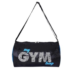 SPOKID Polyester Sports Gym Bag for Men & Women (Blue)