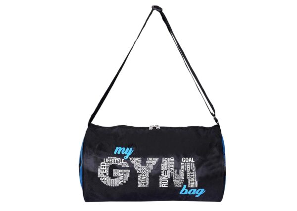 SPOKID Polyester Sports Gym Bag for Men & Women (Blue)