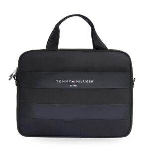 Tommy Hilfiger Mikhail Unisex 14 Inch Western Laptop Business Case – Black