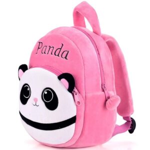 Kids School Bag Soft Plush Backpacks Cartoon Boys Girls Baby (2-5 Years) (DESIGN 5)