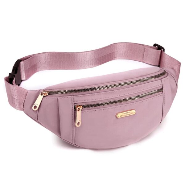 PALAY® Waist Bags for Women Girls with Adjustable Strap, Stylish Bumbag Chest Bag Waterproof Fanny Bag, Oxford Cloth Waist Pack Outdoor Hiking Running Travel