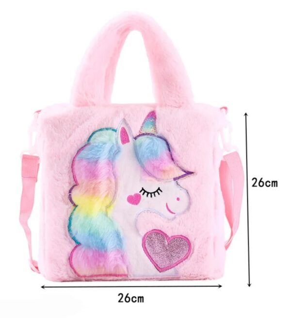 ADISA Unicorn Toddler Kids Messenger Bag School Bags Gift for Girls (SLH5151)