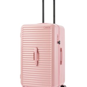 Samsonite Red TOIIS Blossom Expandable 74 Cms Polycarbonate Hard Sided 8 Wheel Spinner Trunk Luggage/Suitcase/Trolley Bag (Powder Pink) (Double Wheel), Pink