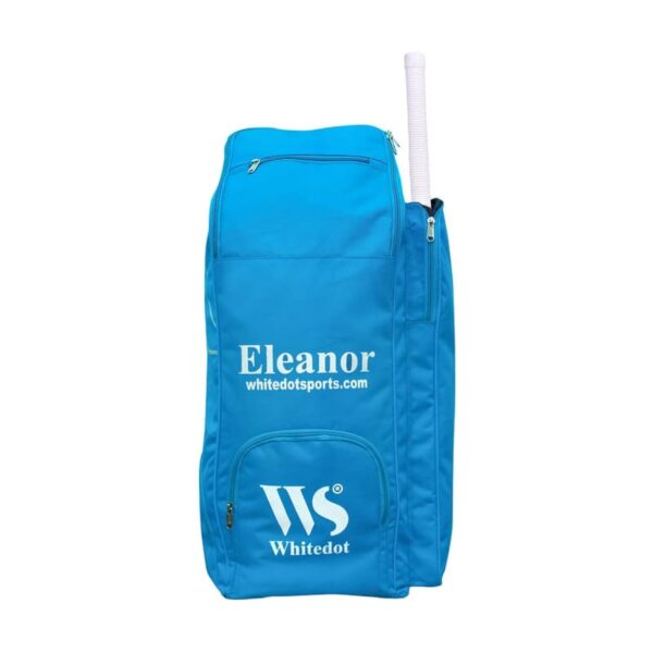 WHITEDOT SPORTS Eleanor Duffle Backpack Cricket Kitbag for Junior Blue Large Professional Cricket Kit Bag-Sports with Bat Pocket